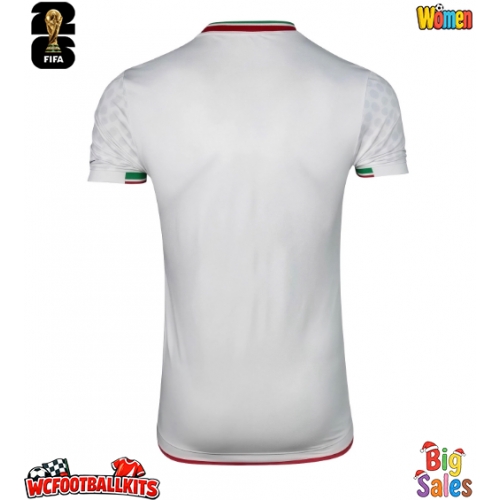 Iran Replica Home Stadium Shirt for Women World Cup 2026 Short Sleeve